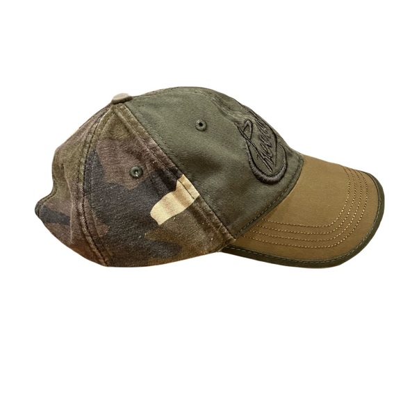 Chevrolet Open Road Ball Cap, One Size, Tan/Green/Camo - Picture 3 of 6
